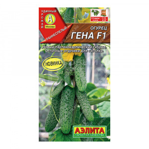 Семена АЭЛИТА огурец Гена, цветной пакет, 10 шт