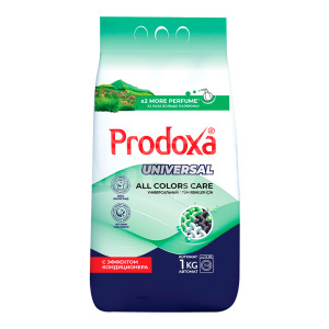 Стиральный порошок PRODOXA автомат универсальный, с эффектом кондиционера, 1 кг