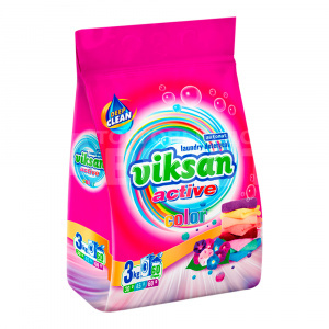 Стиральный порошок Viksan автомат, Active Color, 3 кг
