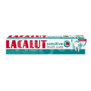 Зубная паста Lacalut sensitive multi care профилактическая, 60 г