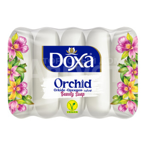 Мыло туалетное DOXA ECOPACK Орхидея, 55 г, 5 шт