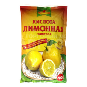 Лимонная Кислота 200г Россия