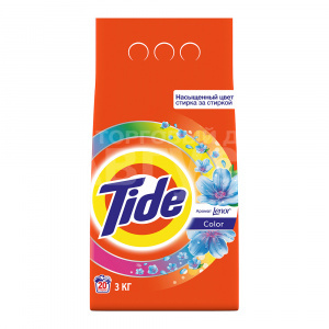 Стиральный порошок Tide Color Lenor Effect, автомат, 3 кг