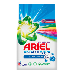 Стиральный порошок Ariel автомат, Touch of Lenor Fresh, 2,5 кг