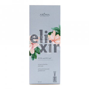 Диффузор ароматический Aroma Harmony ELIXIR Rose and FIG leaf, 50 мл