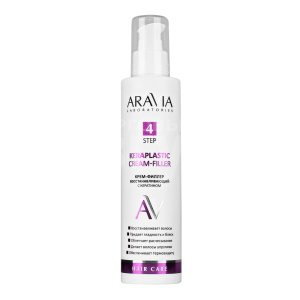 Крем-филлер для волос ARAVIA Keraplastic Cream-filler восстанавливающий с кератином, 200 мл