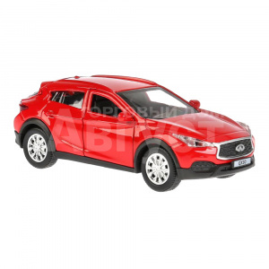 Машина QX30-RD Технопарк инерционная, Infiniti QX30, 12 см, металл