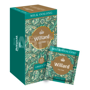 Чай зеленый Willard Milk Oolong, 25 пакетиков