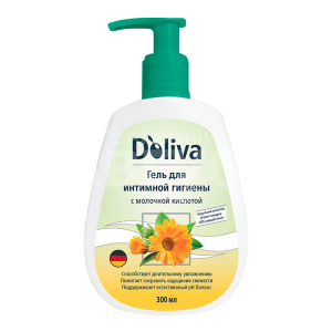 Гель для интимной гигиены Doliva с молочной кислотой, 300 мл