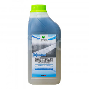 Чистящее средство Clean&Green для очистки после ремонта (кислотное, пенное), 1 л