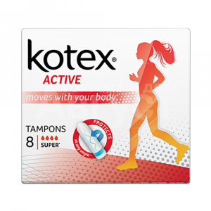 Тампоны гигиенические Kotex Active Super, 8 шт