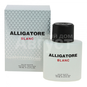 Туалетная вода Alligatore Blank свежий аромат, мужская, 100 мл