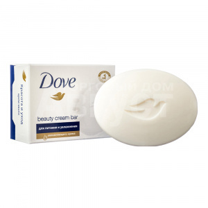 Крем-мыло Dove красота и уход белое, 90 г