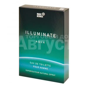 Туалетная вода Illuminate Aqua фужерный аромат, мужская, 100 мл