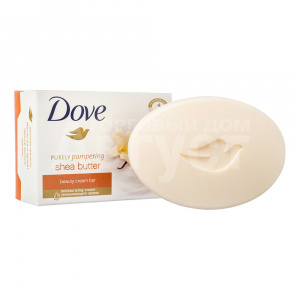 Крем-мыло туалетное Dove Объятия нежности Масло ШИ и пряная ваниль, 90 г