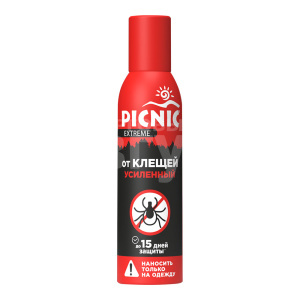 Аэрозоль Picnic Extreme от клещей, 150 мл