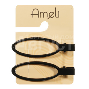 Набор для волос Ameli WAT25812-132 зажим овальный контур, 2 шт