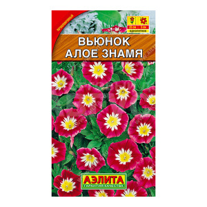 Семена цветов АЭЛИТА Вьюнок Алое знамя, цп, 1 г
