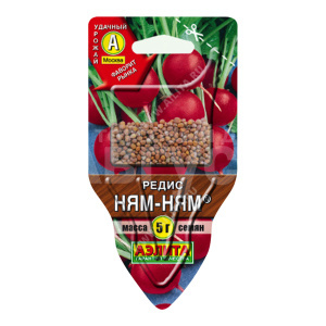 Семена АЭЛИТА Редис Ням-Ням, цп, 5 г