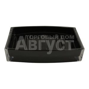 Мыльница пластиковая NVT-124 Черная