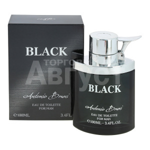 Туалетная вода Antonio Bruni Black древесный аромат, мужская, 100 мл