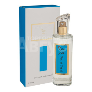 Туалетная вода Secret Touch Blue цитрусовый аромат, женская, 50 мл