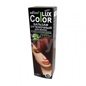 Бальзам для волос оттеночный Белита Color Lux 10 медно-русый 100мл