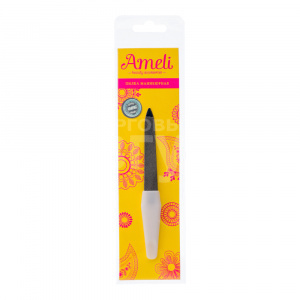 Пилочка маникюрная Ameli S4009 металлическая с пластмассовой ручкой
