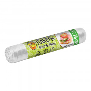 Пакеты фасовочные Ладушки ПФЛ-90 полиэтиленовые, 29*40 см, 90 шт