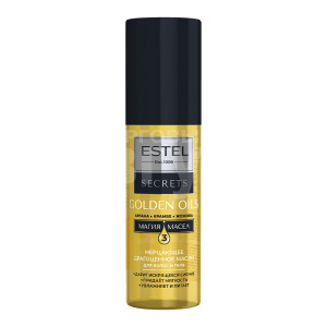 Масло для волос Estel Secrets Golden Oils мерцающее драгоценное, Магия масел, 100 мл