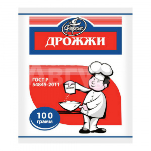 Дрожжи хлебопекарные сухие Фарсис, 10 г