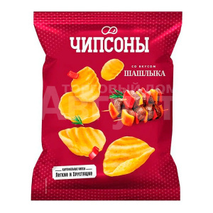 Чипсы Чипсоны Шашлык, 40 г