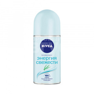 Дезодорант-антиперспирант женский Nivea Энергия свежести, ролик, 50 мл