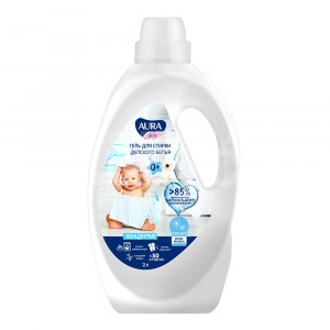 Гель для стирки Aura baby для детского белья, 2 л