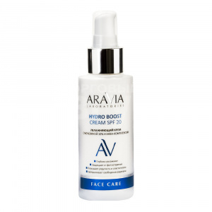 Крем для лица ARAVIA Hydro Boost Cream SPF 20 Увлажняющий крем с мочевиной 10% и аква-комплексом, 100 мл