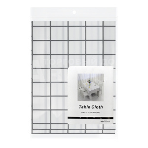 Скатерть SKS-13 Клетка 137*137 см, полиэстер, в ассортименте