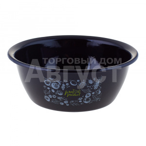 Миска Appetite 1с7с Berry, эмалированная, 1,5 л