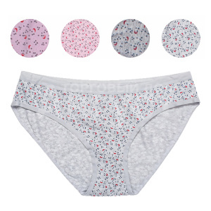 Трусы женские Cherry Girl 61242 размер XL, слипы, розовый, белый, сиреневый, серый