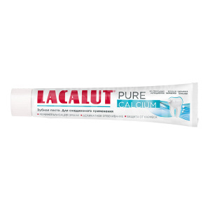 Зубная паста Lacalut Pure calcium, 75 мл