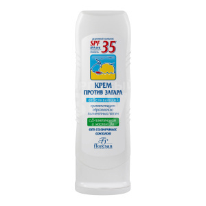 Крем для загара Floresan SPF 35 Отбеливающий, 125 мл