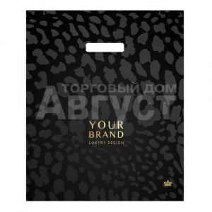 Пакет полиэтиленовый Премиальный, вырубная ручка 38*45 см