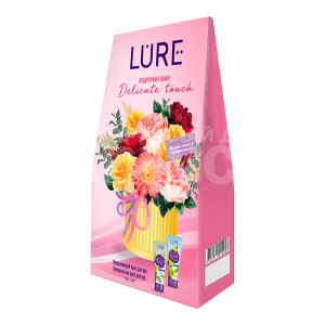 Набор подарочный Lure Delicate Touch (крем для рук Увлажняющий 75 мл + крем для рук Комплексный уход 75 мл), женский