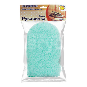 Губка для тела Ладушки Рукавичка массажная МБР-01