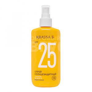 Спрей для загара Krassa SPF 25+, 150 мл