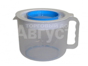 Кружка для миксера С381, пластик, 2 л