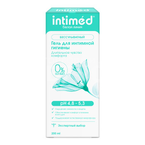Гель для интимной гигиены Intimed Daily Длительное чувство комфорта, 200 мл