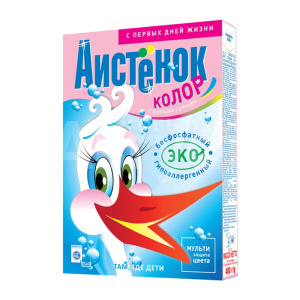 Стиральный порошок Аистенок Колор, для детского белья, 400 г