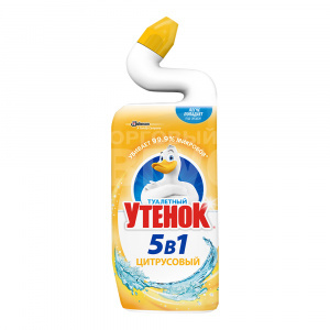 Чистящее средство Туалетный утенок цитрус, флакон, 500 мл