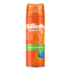 Гель для бритья Gillette FUSION Ultra Sensitive для чувствительной кожи, 200 мл