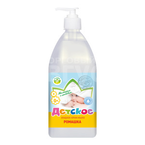 Мыло жидкое детское Flora Ромашка, 1 л